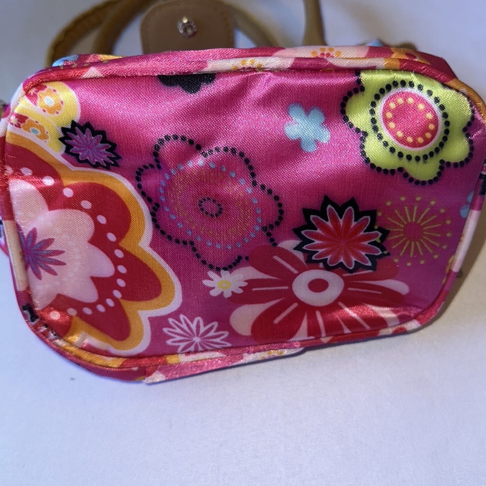 Hot pink floral Lunch bag - Picture 4 of 4